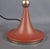 Pink Modernist Pink Pleated Murano Glass Table Lamp, 1970s For Sale - Image 8 of 16