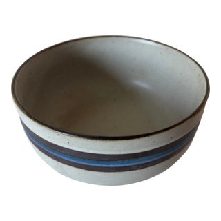1970s Otagiri Horizon Stoneware Serving Bowl For Sale