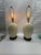 Mid 20th Century Asian Cream Crackle Glaze Ovoid Ceramic Table Lamps - A Pair For Sale - Image 6 of 9