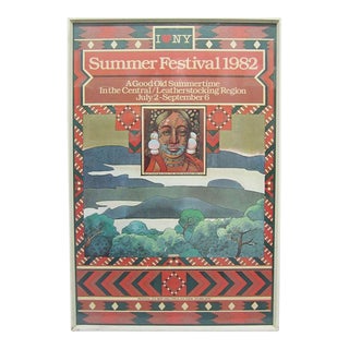Original 1982 Poster by Milton Glaser For Sale