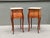 1920s Pair of French Louis XV Style Rosewood Side Tables Nightstands For Sale - Image 13 of 15