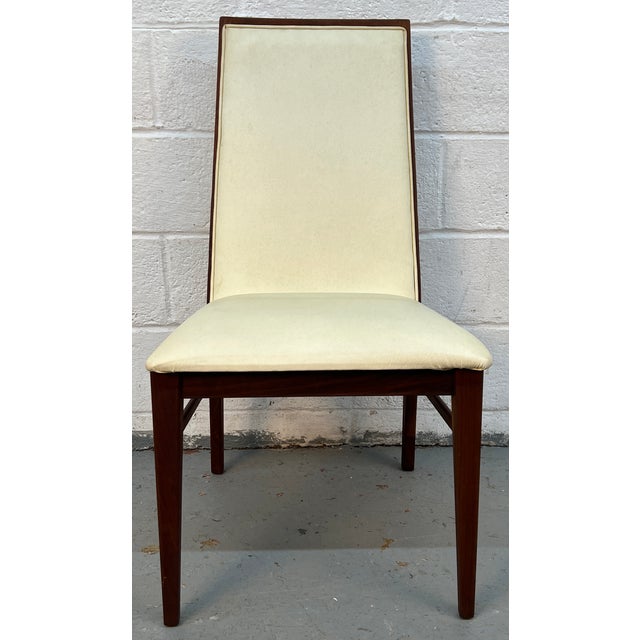 Mid 20th Century Merton Gershun for Dillingham "Esprit" Mid-Century Walnut Dining Chairs For Sale - Image 9 of 13