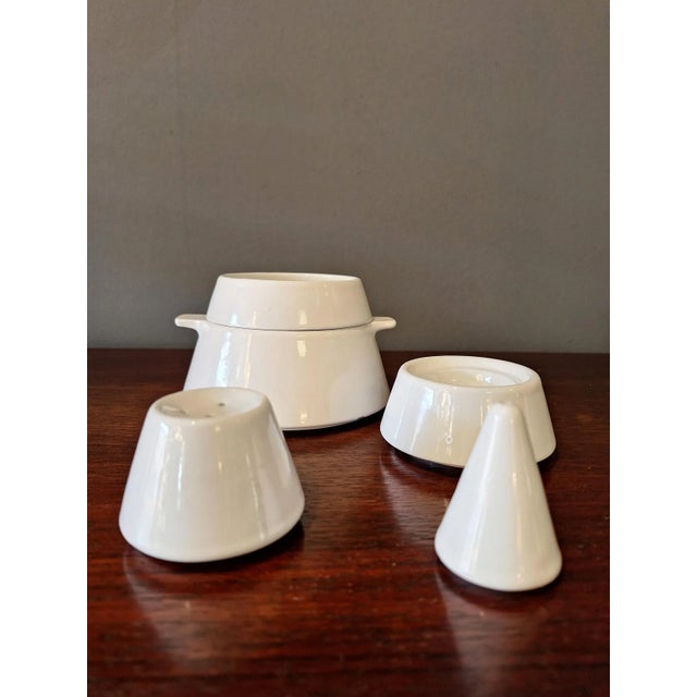 Cono Model Stacking Tableware Set by Ambrogio Pozzi for Pierre Cardin, Italy, 1960s For Sale - Image 4 of 13