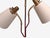 Red Eskilstuna Elektrofabrik, Floor Lamp, Red Lacquered Metal, Brass, Sweden, 1960s For Sale - Image 8 of 13