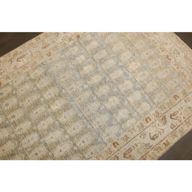 Persian Malayer Paisley Runner rug no. j5188 For Sale - Image 3 of 10