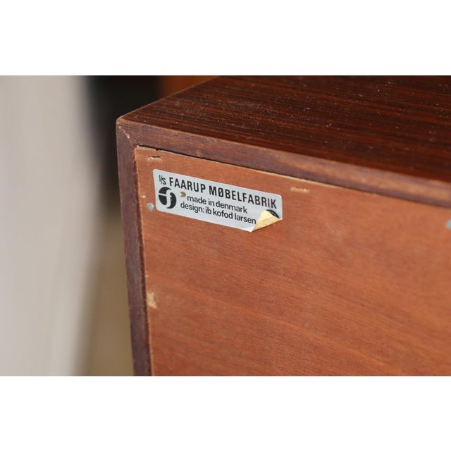 Scandinavian Low Sideboard in Rosewood from Ib Kofod Larsen, Denmark, 1960s For Sale - Image 15 of 16
