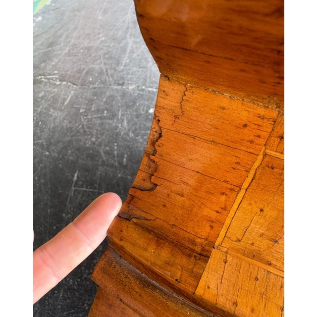 Late 1900s Italian Burl Secretary For Sale - Image 10 of 17