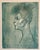 This is an extraordinarily RARE Pablo Picasso collotype with pochoir, titled "Head of a Woman". This is NOT a modern...
