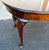 Nice mahogany Queen Anne style dining table with cabriole legs with shell carved knees. The original owner of the table...
