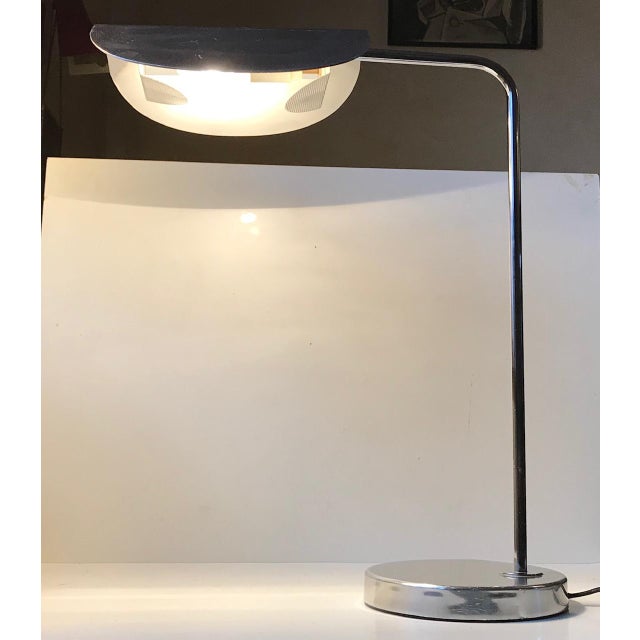 1980s Minimalist Swedish Table Lamp from Bergboms, 1980s For Sale - Image 5 of 14