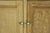 Antique French Country Farmhouse Beige Distressed Paint Kitchen Cupboard Cabinet For Sale - Image 12 of 13