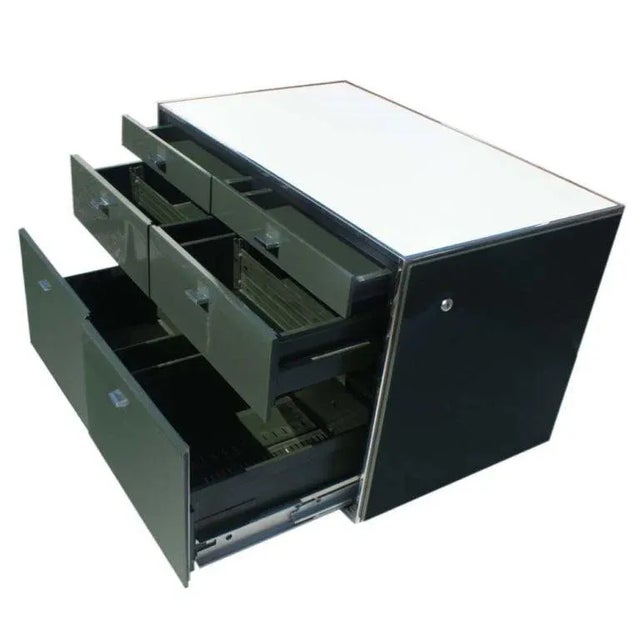 1960s Davis Allen for Gf Desk and Credenza For Sale - Image 5 of 7