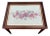 Vintage One of a Kind Tray Table With Framed Needlepoint Top For Sale