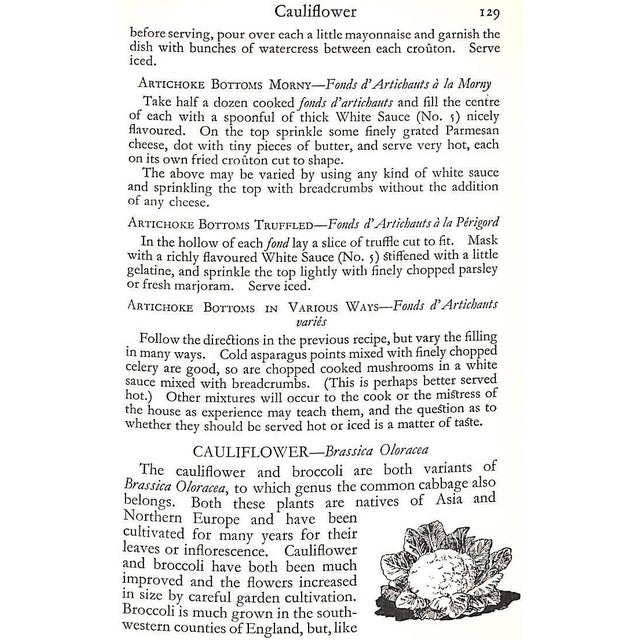 White "The Book of Vegetable Cookery Usual and Unusual" 1931 Sherson, Erroll For Sale - Image 8 of 12