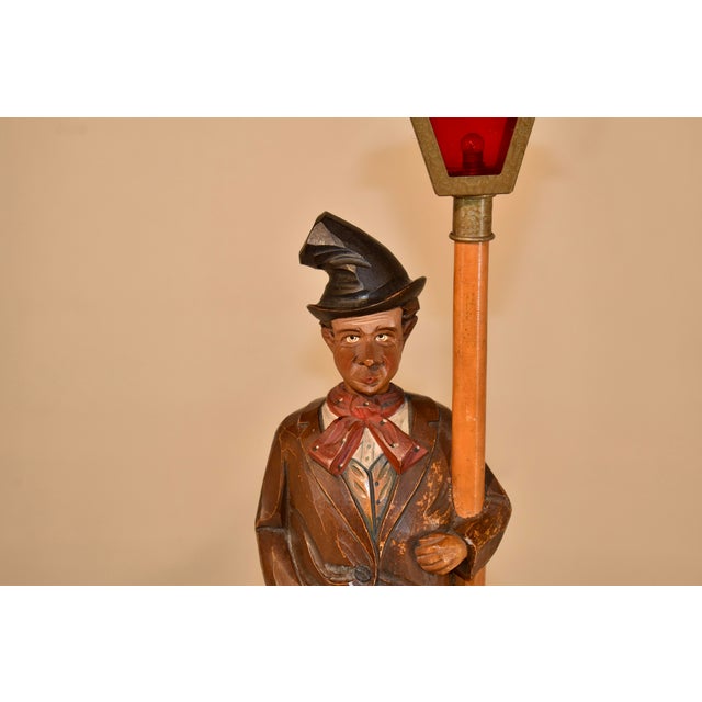 Hand Carved Whistler by Karl Griesbaum, Circa 1960's For Sale - Image 10 of 11