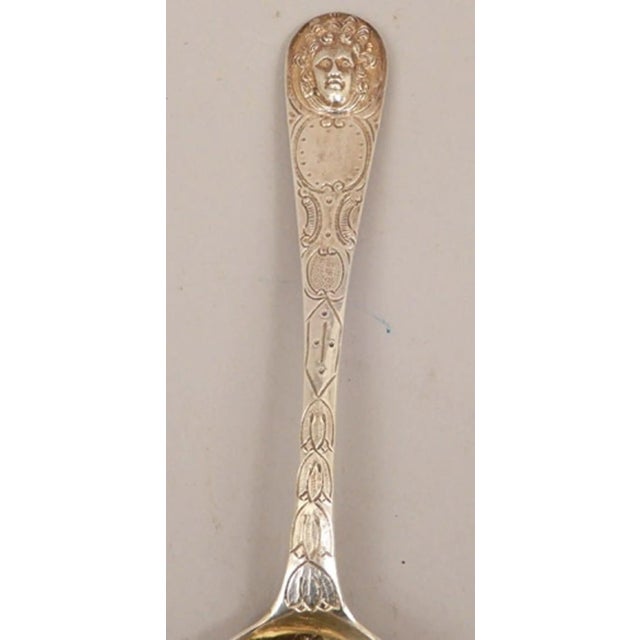 Metal Period Louis XVI Sterling Table Spoon, Paris, 1789 For Sale - Image 7 of 12