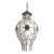 Feldman Capiz Shell Floral Pendant Light, 1960s For Sale