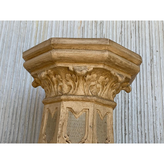 Large Neoclassical Terracotta Garden Urn Campana-Form Depicting Goddesses For Sale In Miami - Image 6 of 13