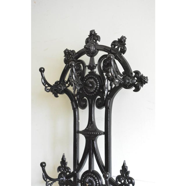 Victorian Cast Iron Hall Stand, 1870 For Sale - Image 16 of 18