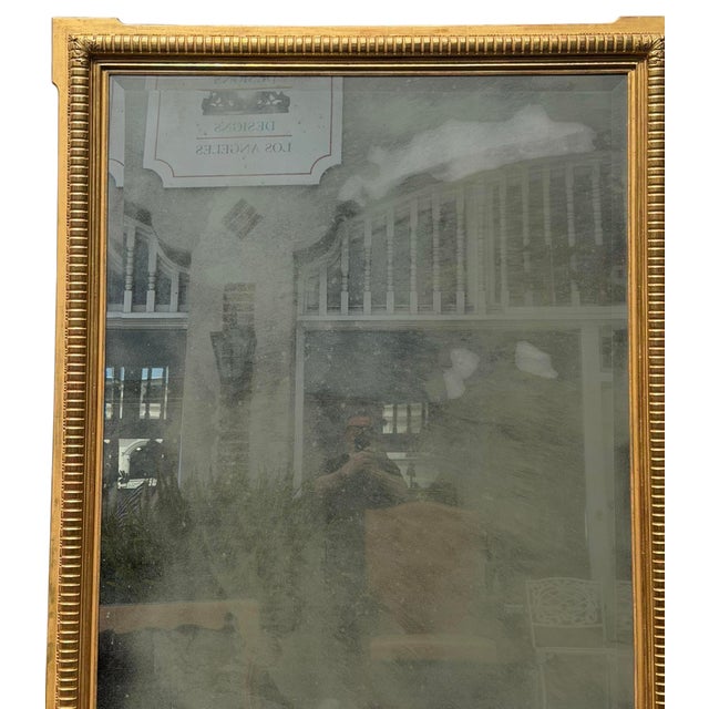 Traditional Huge 90” Regency Style Jerry Solomon Giltwood Full Length Mirror For Sale - Image 3 of 4