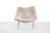 Beautiful newly upholstered F157 armchair with ottoman, designed by Pierre Paulin for Artifort. This Oyster chair and...
