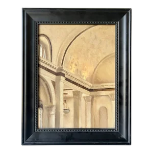 Architectural Interior by James Galindo, 2008 - Oil on Canvas