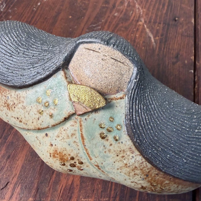 Ceramic Vintage Japanese Hina Figures in Ceramic, Japan, 1970s, Set of 2 For Sale - Image 7 of 16