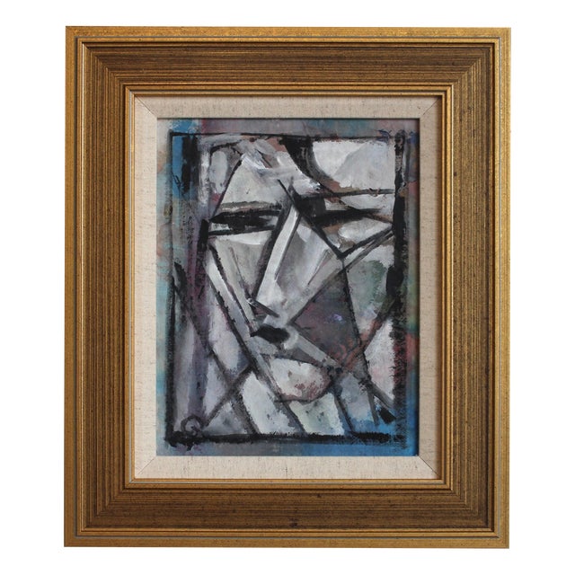 Florentine School Artist, Hidden Portraits XXI, 1990s, Acrylic on Canvas, Framed For Sale