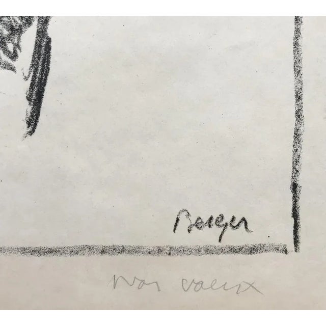 1920s Hans Berger, Portrait d'homme, 1929, Pastel on Paper For Sale - Image 5 of 7