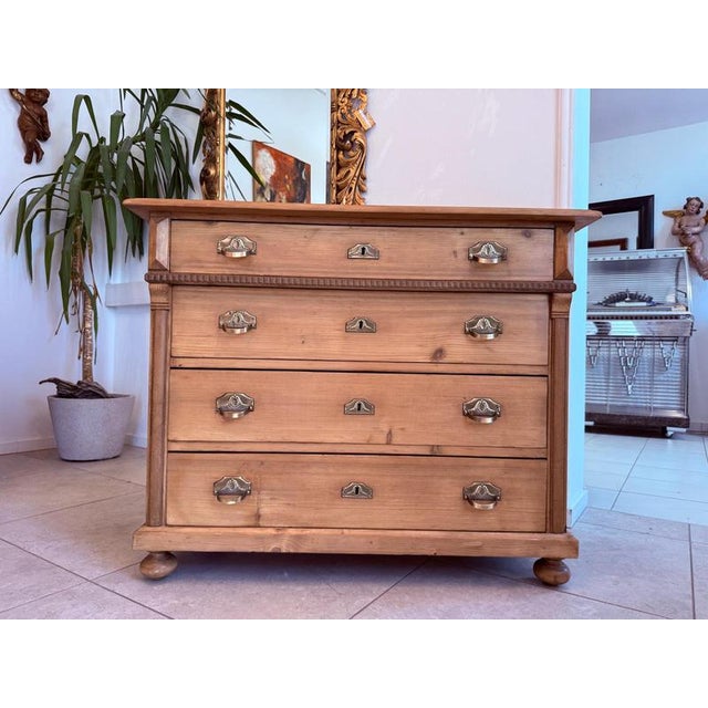 Art Nouveau Chest of Drawers, 1920s For Sale - Image 3 of 14