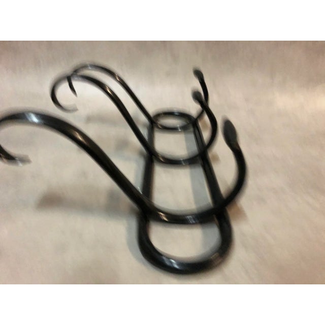 Antique Model S3 Black Bentwood Coat Rack by Thonet For Sale - Image 6 of 9