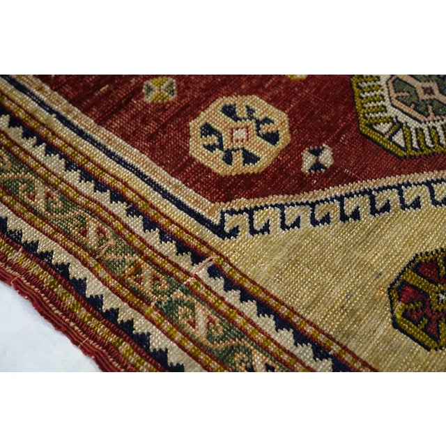 19th Century Antique Turkish Anatolian Rug 1'9'' x 2'10'' For Sale - Image 5 of 10
