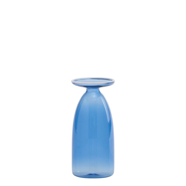 Un Fiore Vase 22 - Light Blue For Sale In New York - Image 6 of 6