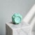 Gold Art Deco Green Lobed Ceramic Vase by Arthur Percy for Gefle Celadon, Sweden, 1930s For Sale - Image 8 of 9