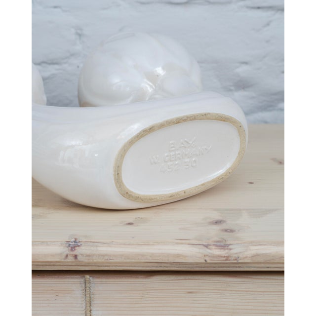 Ceramic Double-Headed Vase from Bay Keramik, West Germany, 1960s For Sale - Image 4 of 6