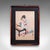 This is an antique figural woodblock print. A Japanese, framed late-Meiji period picture after Yamamato Shōun, dating to...