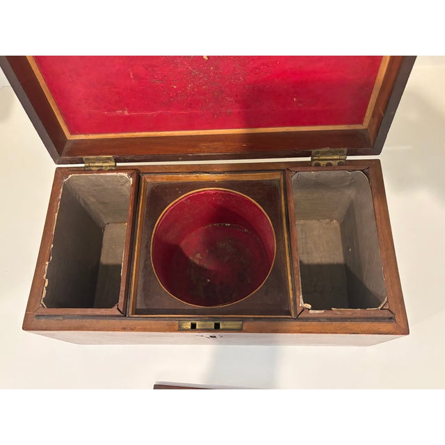 Early 19th Century Antique English Tea Caddy For Sale - Image 13 of 15