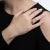 Natural Sapphire Diamond Bypass Ring Vintage 18 Karat White Gold size 8.25 For Sale In Los Angeles - Image 6 of 6