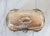 Vintage Silver Plated Scalloped Butter Dish With Lions Head Feet For Sale - Image 4 of 12