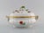 Meissen Porcelain Lidded Tureen With Hand-Painted Flowers and Gold Edge For Sale - Image 3 of 7