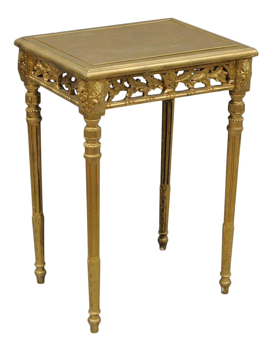 gold lamp tables