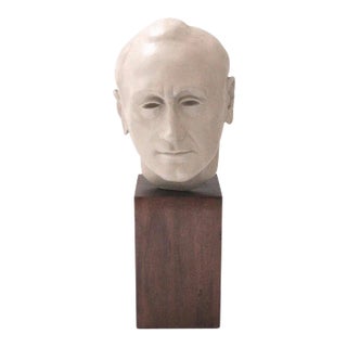 Morris Lapidus Sculpture of Fontainebleau Architect For Sale