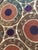 Textile Extra Large Brown Cotton Suzani With Round Medallions For Sale - Image 7 of 10