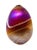 Mid 20th Century Art Glass Eggs- Set of 2 For Sale - Image 10 of 13