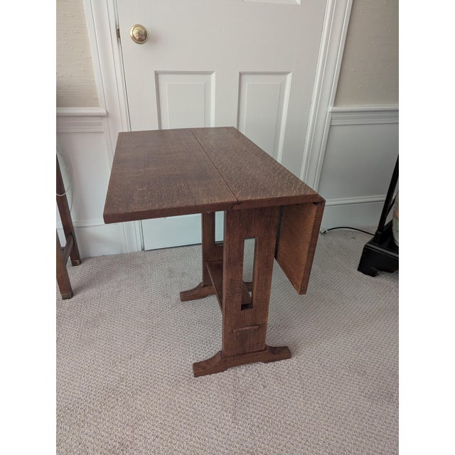 Arts & Crafts Stickley Arts & Crafts Mission Style Table For Sale - Image 3 of 13