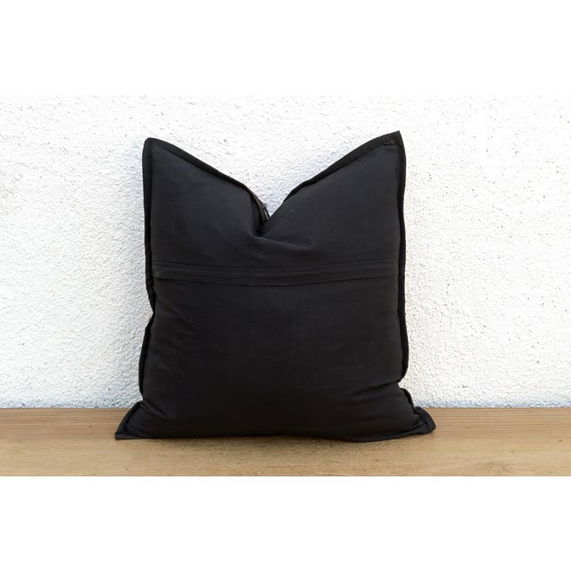 Saffron Bloom Antique Jaisalmer Pillow For Sale - Image 4 of 5