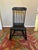 Antique Black Rocking Chair For Sale - Image 4 of 4