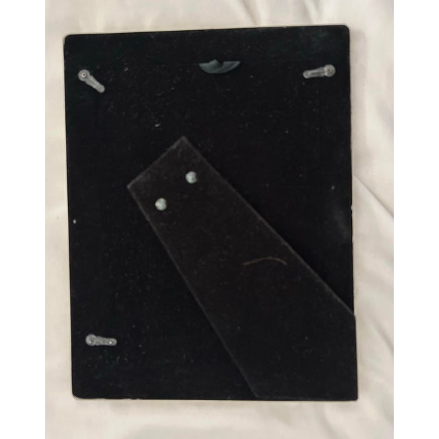 Rustic Wallace Silversmiths Silver 5x7 Tabletop Picture Photo Frame Western For Sale - Image 3 of 3