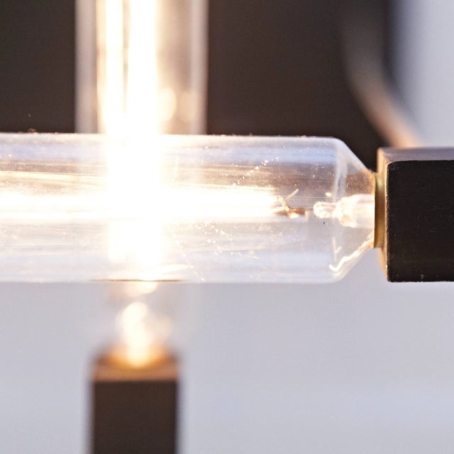 Mid-Century Modern Hanging Lamp, 1950s For Sale - Image 3 of 6