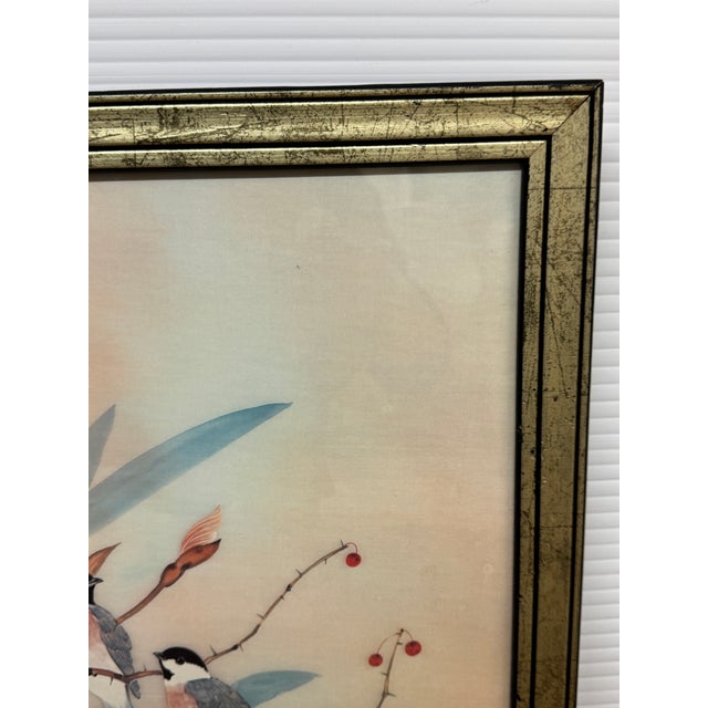 Art Nouveau Johnny Lung Watercolor Painting, Framed For Sale - Image 3 of 11